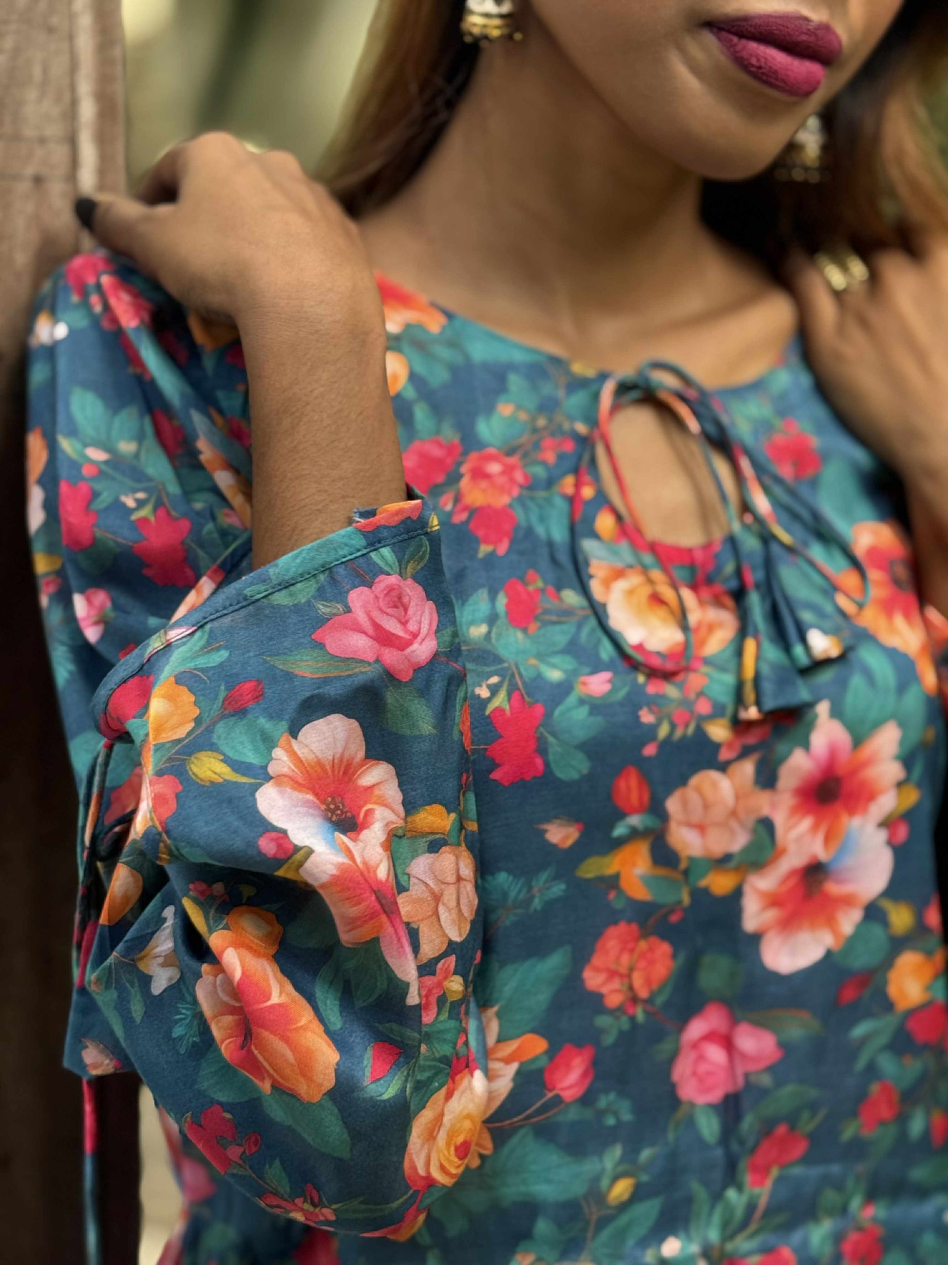Fulbanu (ফুলবানু) - Silk Short Kurti