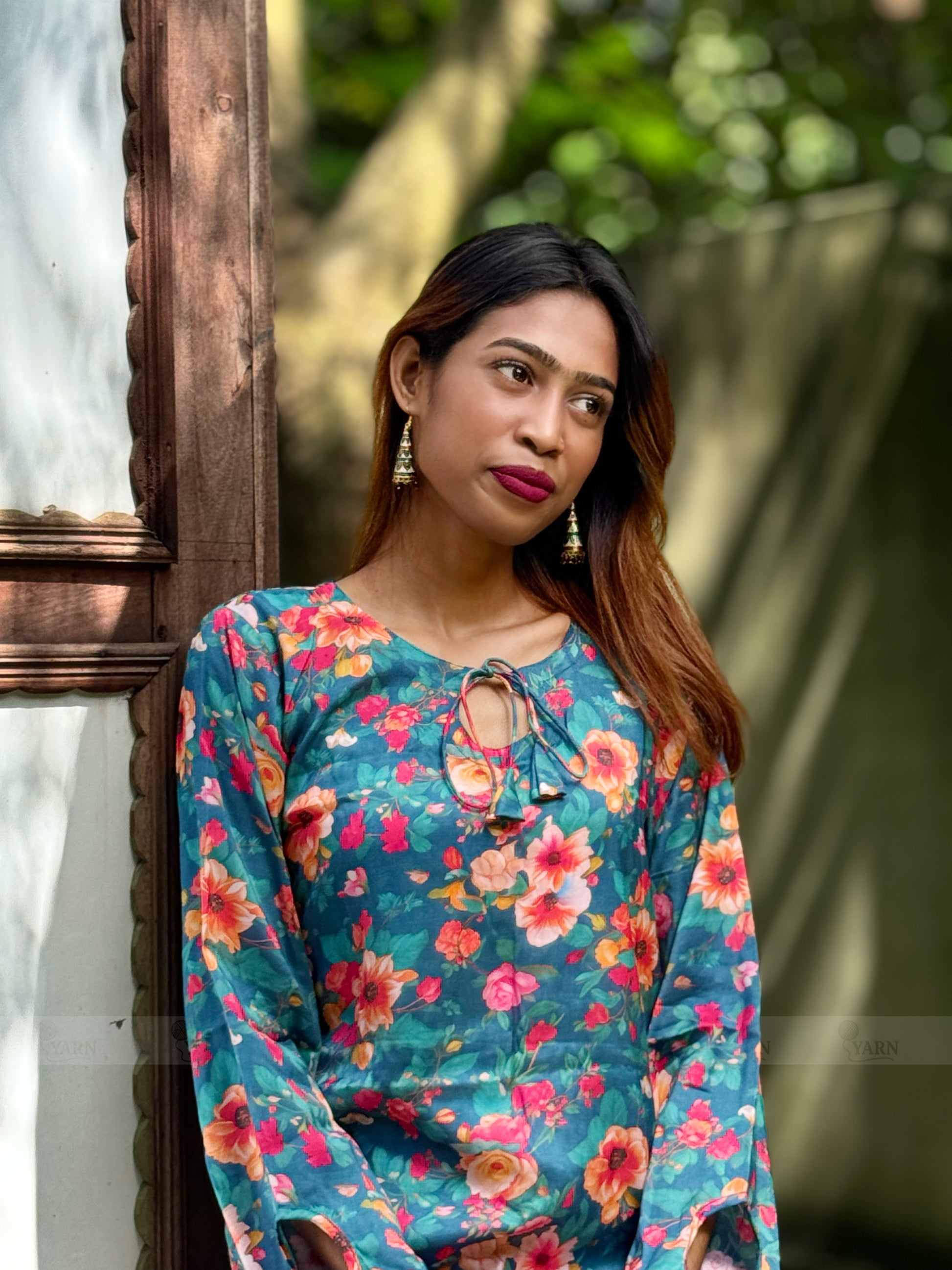 Fulbanu (ফুলবানু) - Silk Short Kurti