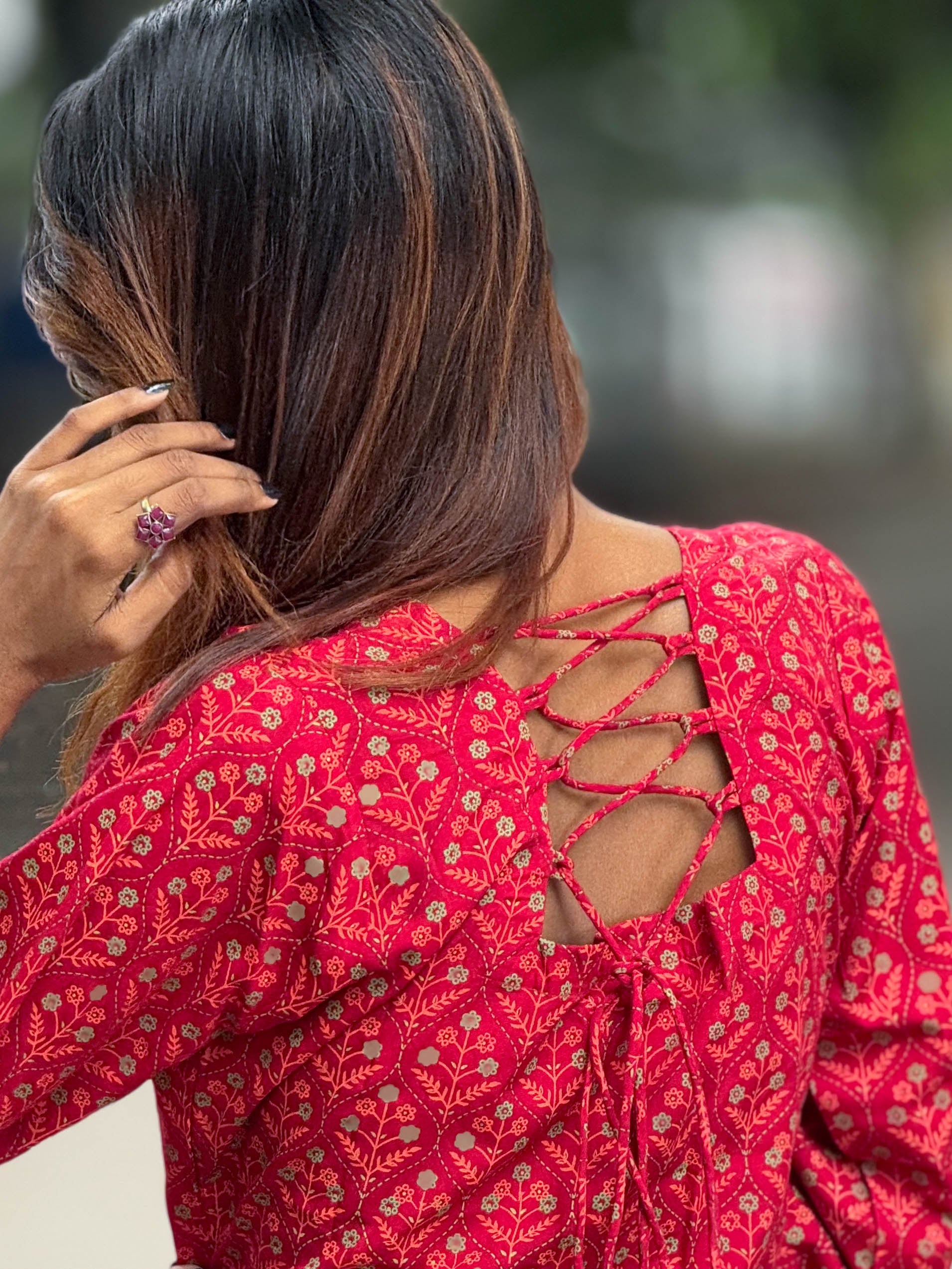 Lalkonna (লালকন্যা) - Cotton Short Kurti