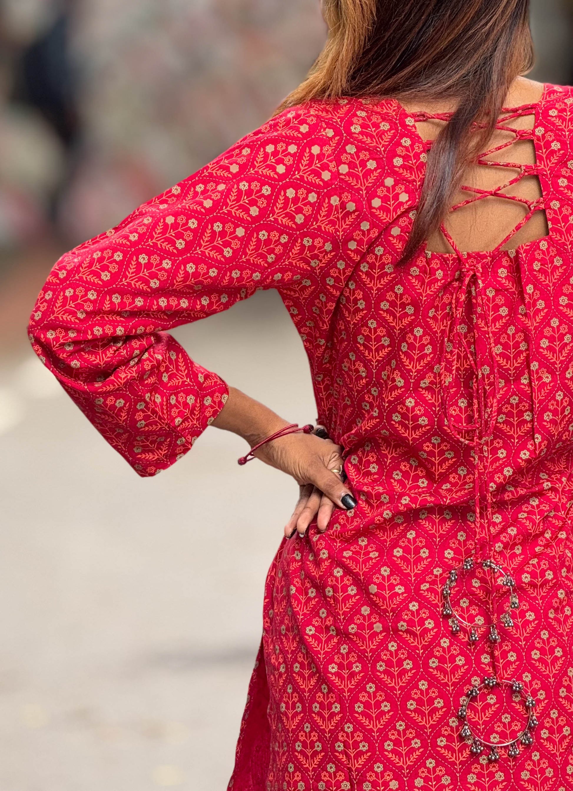 Lalkonna (লালকন্যা) - Cotton Short Kurti
