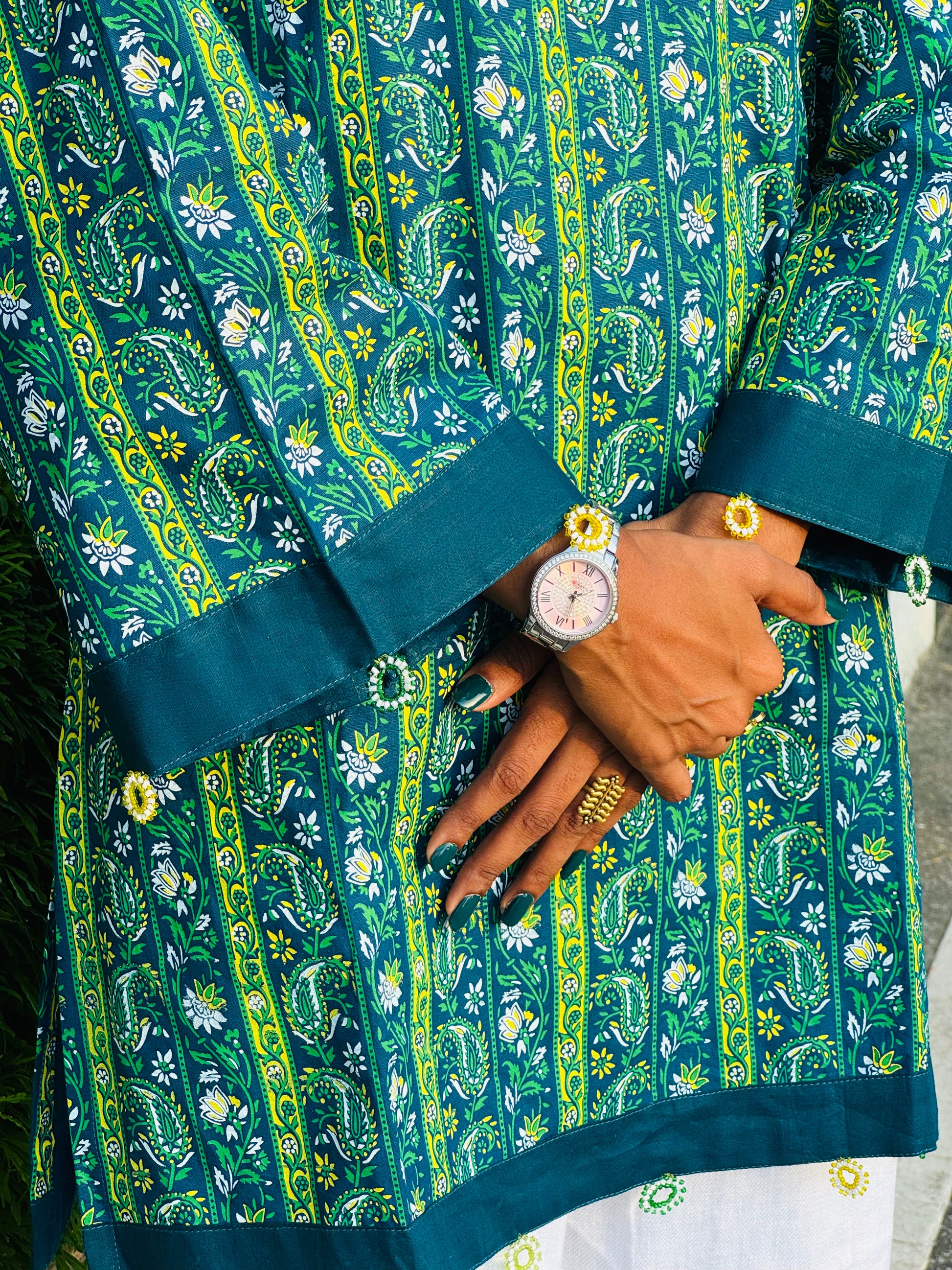 Nupur (নূপুর) - Cotton Short Kurti