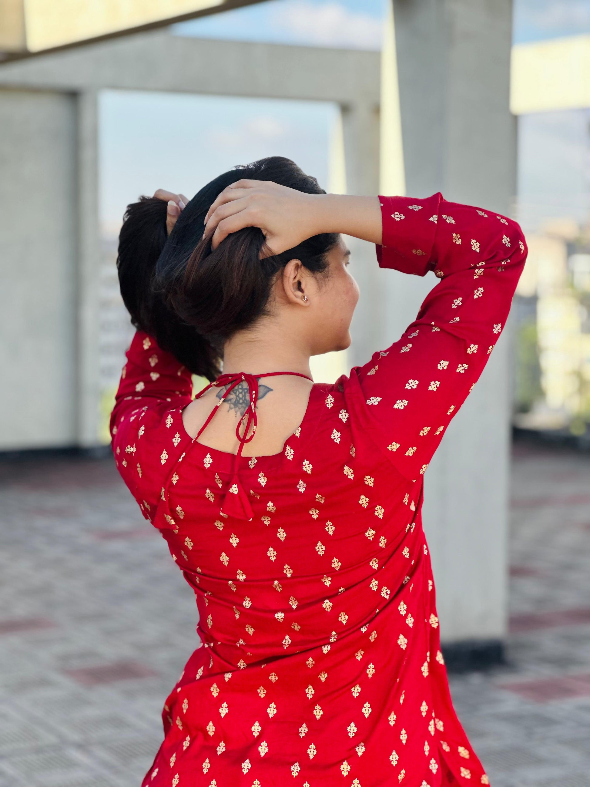 Shidur (সিঁদুর) - Premium Cotton Kurti