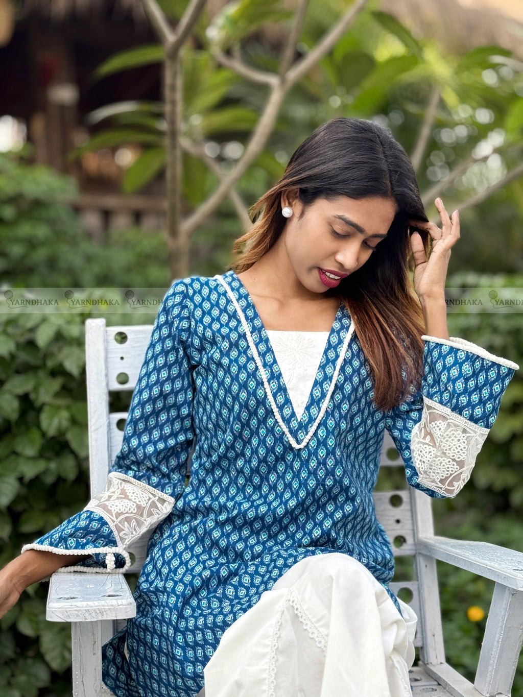 "কাঠগোলাপ " joyouri kurti full set 🌸