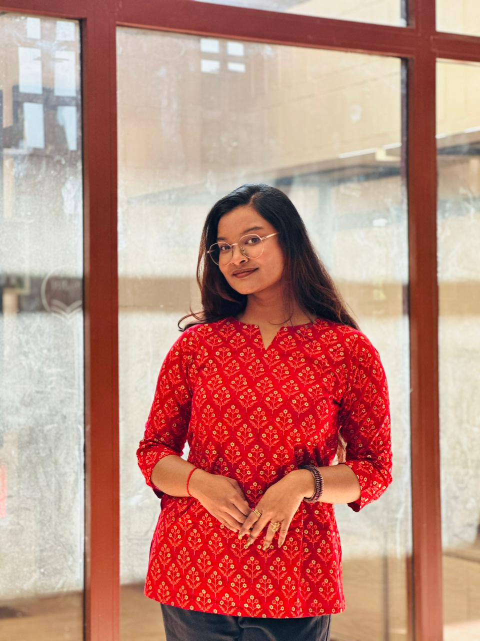 Leela "লীলা" short kurti 💋✨