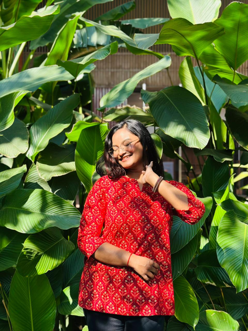 Leela "লীলা" short kurti 💋✨