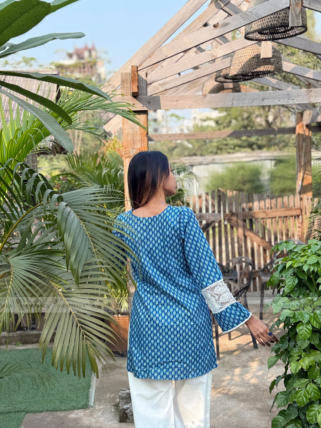 "কাঠগোলাপ " joyouri kurti full set 🌸