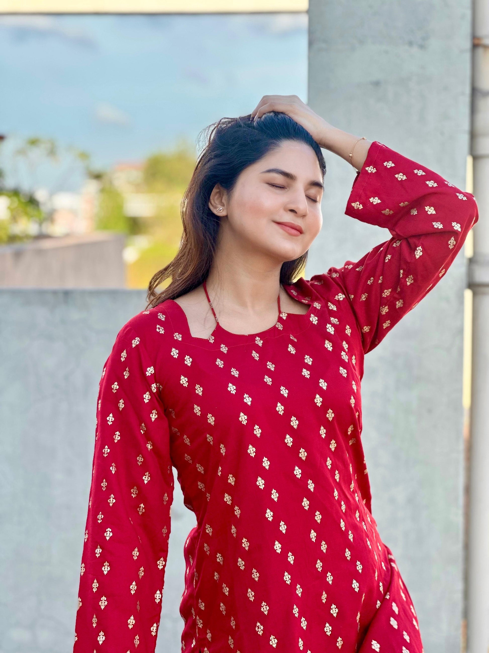 Shidur (সিঁদুর) - Premium Cotton Kurti