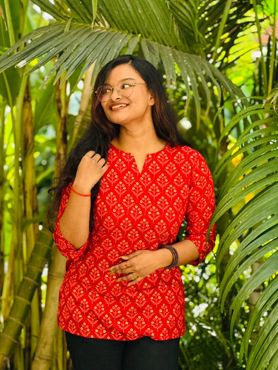 Leela "লীলা" short kurti 💋✨