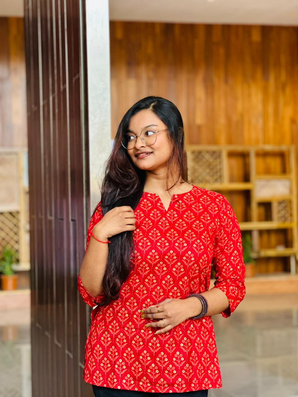 Leela "লীলা" short kurti 💋✨