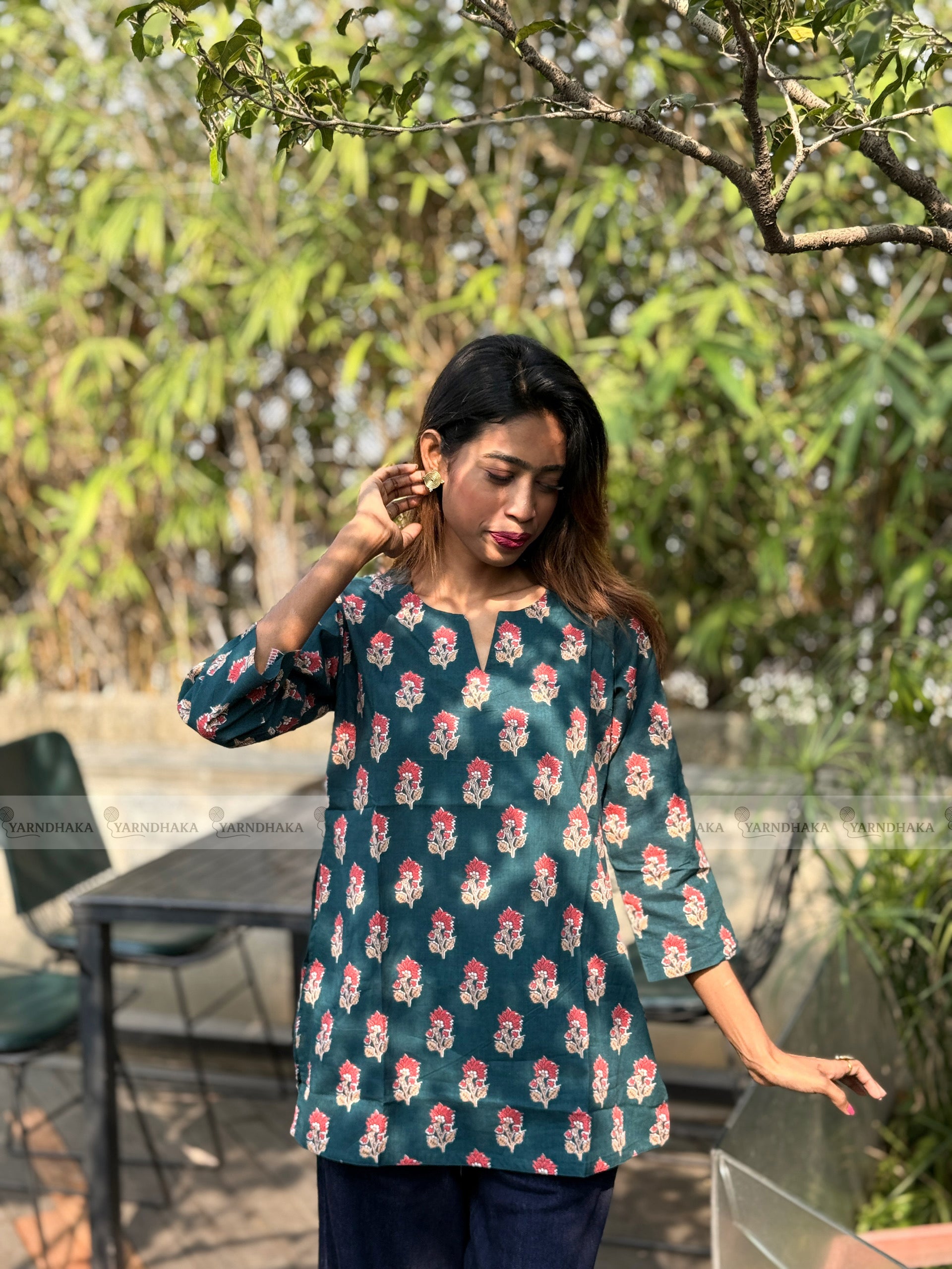"জিনিয়া" Joypuri Short Kurti