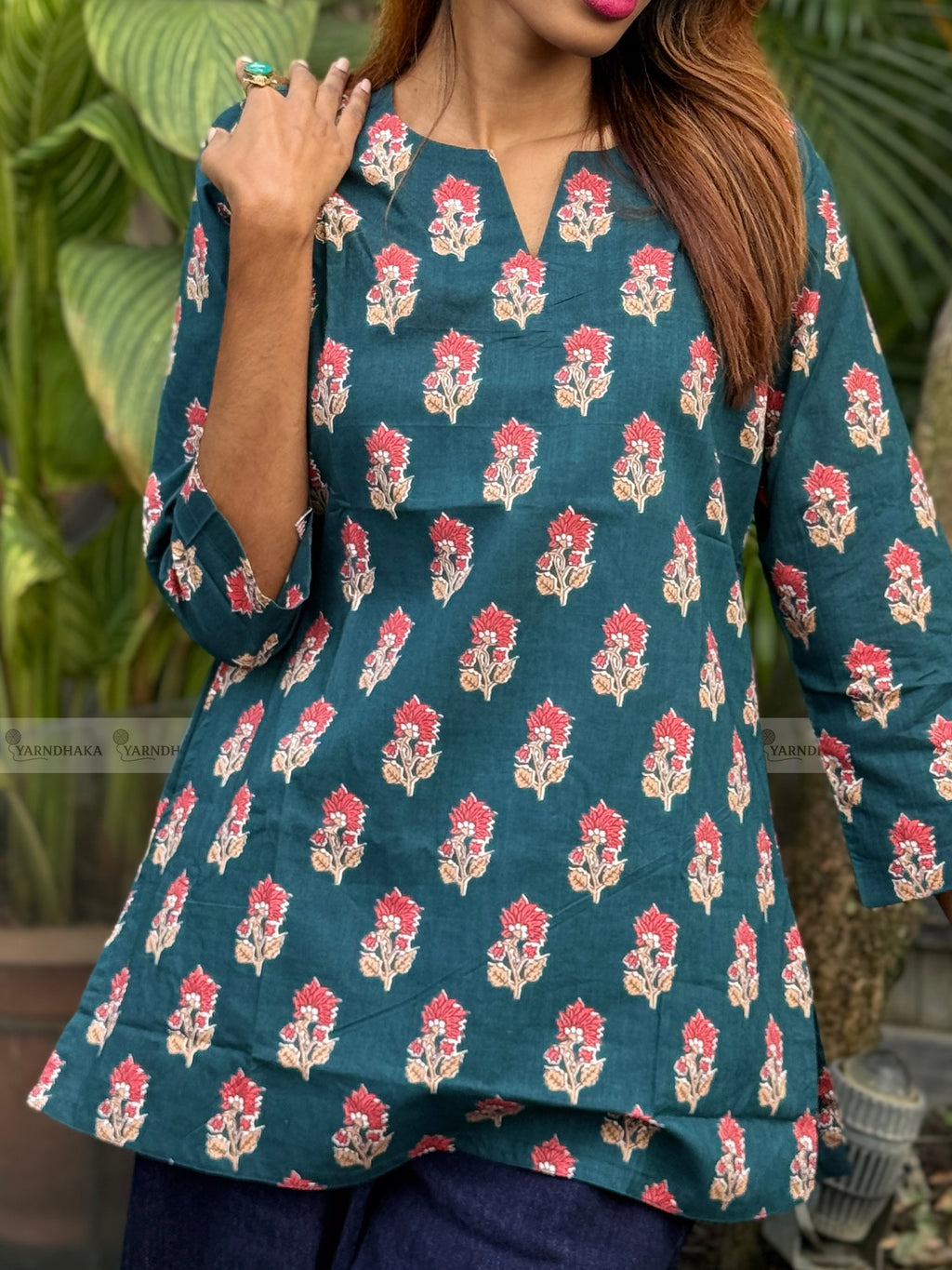 "জিনিয়া" Joypuri Short Kurti