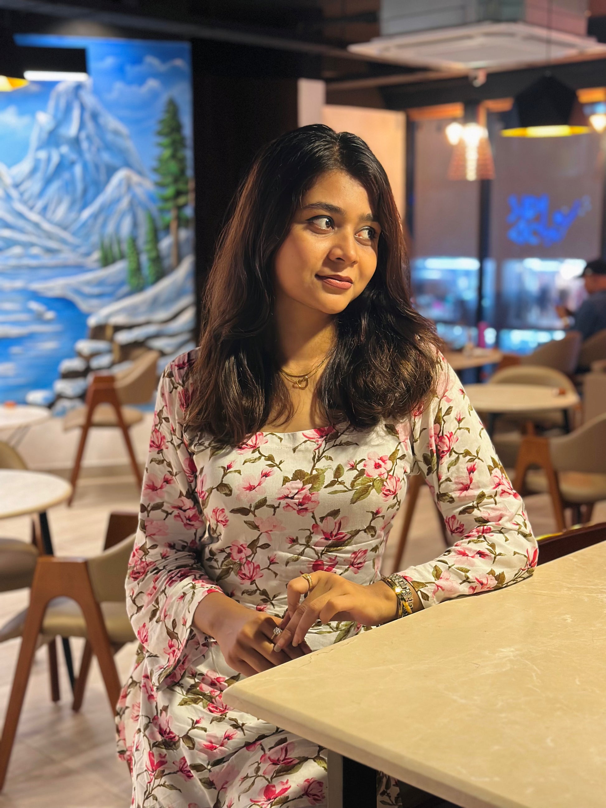 blossom🌸 crochet back kurti