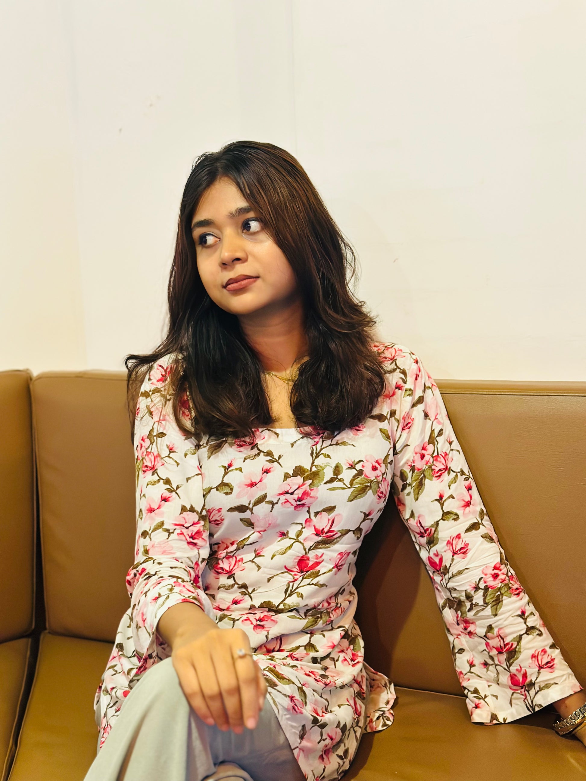 blossom🌸 crochet back kurti