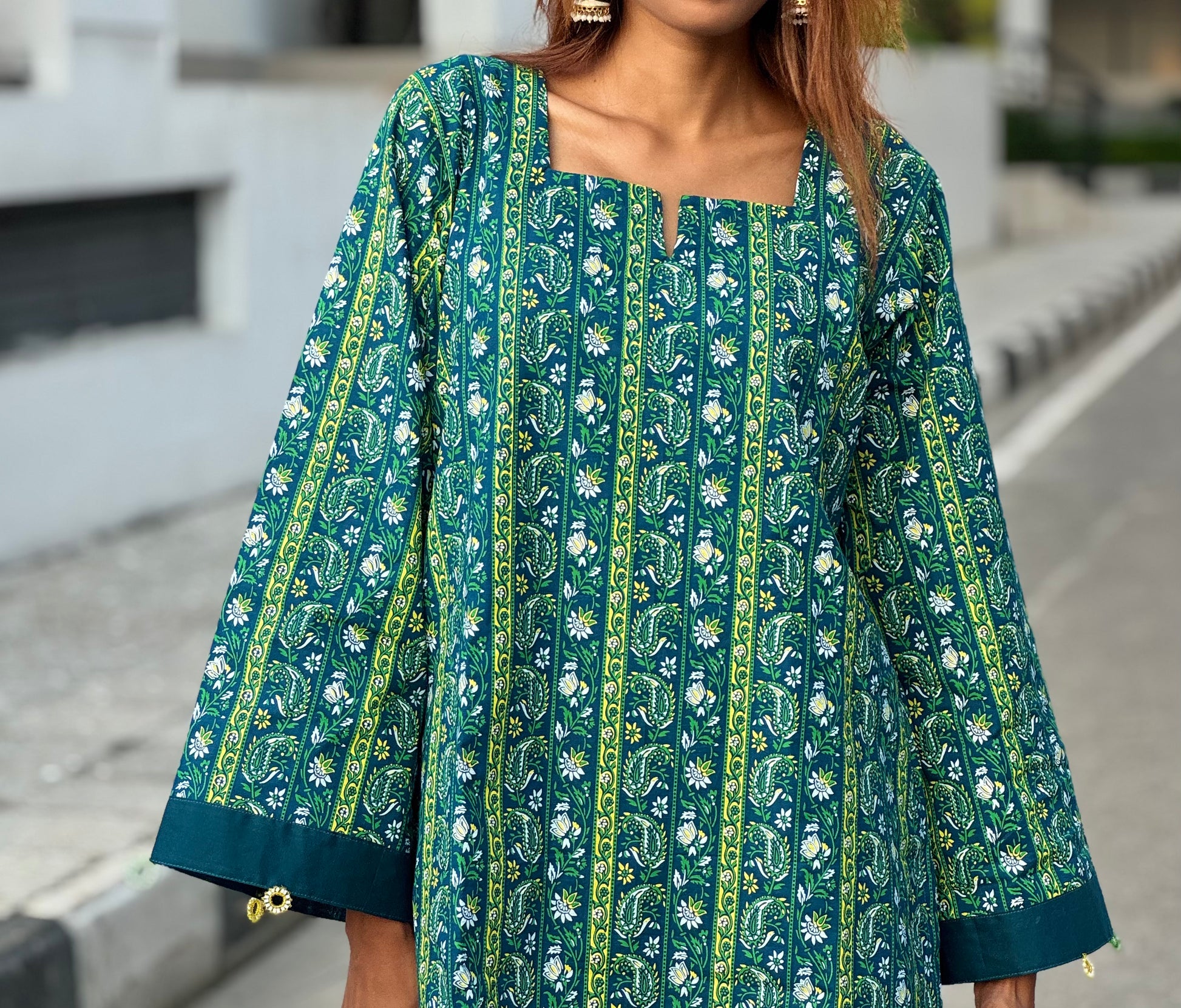 Nupur (নূপুর) - Cotton Short Kurti